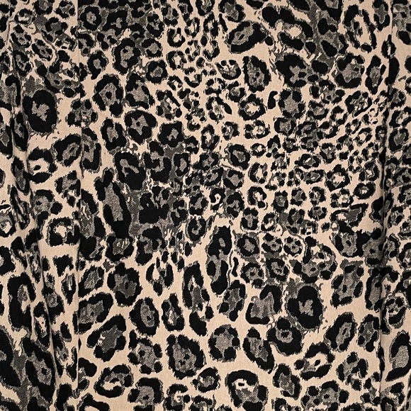 CALVIN KLEIN Leopard Animal Print Sheath Dress Size 8 - Picture 5 of 5